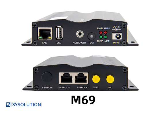 MainStream Products Sysolution M69B High-Temperature Quad-Core Processor with Dual Network Ports for Remote Control