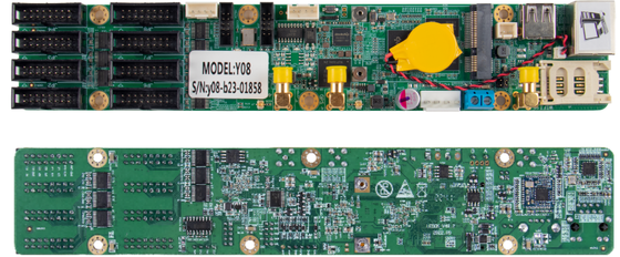 Sysolution Android Control Card Y08 | 8 HUB75E port| 170,000 pixels|WIFI|4G|USB