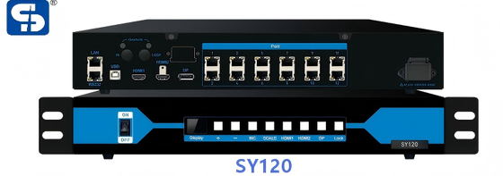 Sysolution Single Window  2 In 1 Video Processor SY120 12 Ethernet Ports 7.8 Million Pixels