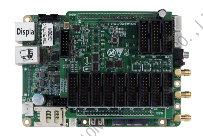 Android Control Card Y12 with 12 Hub 75 Ports has 4 Cortes-A35 Support LedOK Express
