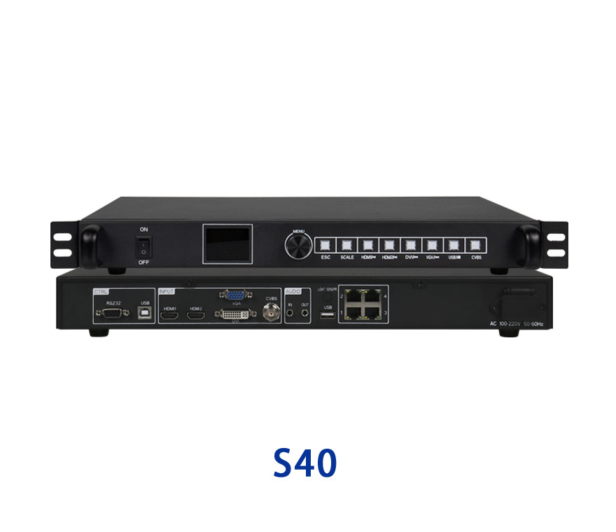 Sysolution 2 In 1 Video Processor S40, 4 Ethernet Outputs,2.6 Million Pixels