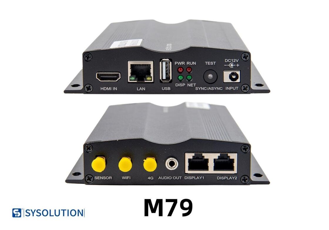 Sysolution Sync & Async Control Box M79B-L 2 Ethernet outputs 1.3 Million pixels