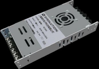 Power supply RC300 forced air cooling designed for taxi screen applications