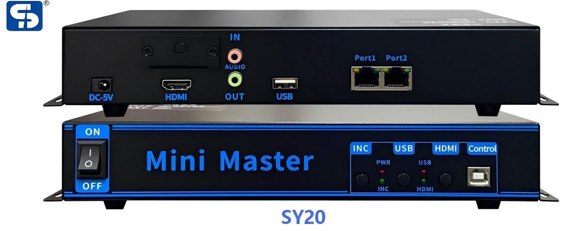 Sysolution Single Window Processor 2 In 1 SY20 2 Ethernet Outputs,1.3 million pixel capacity