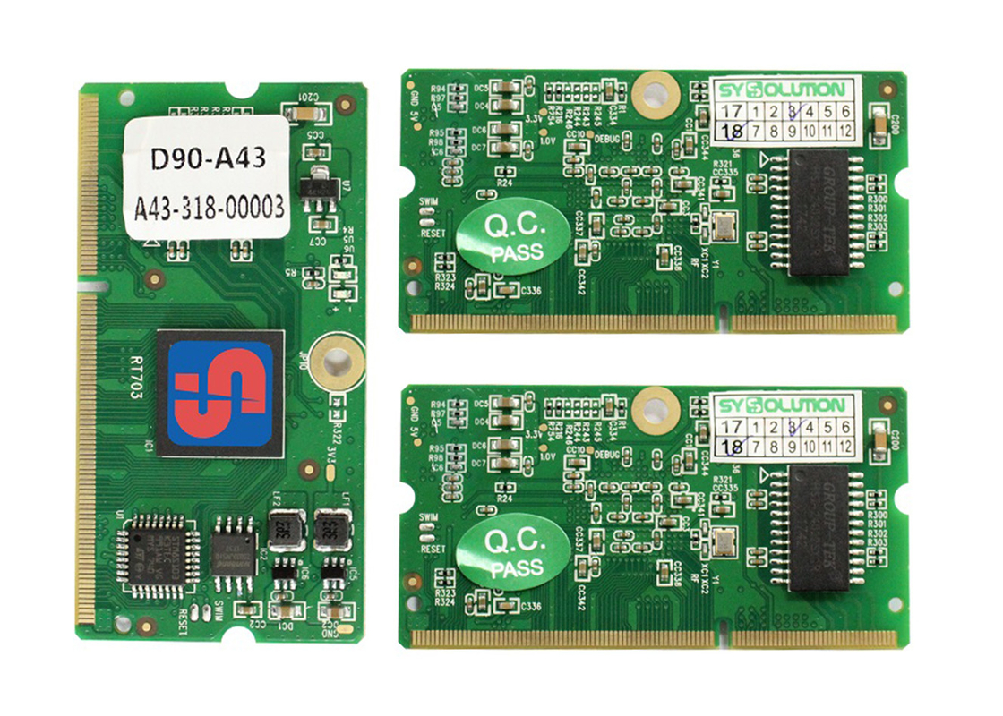 Multi Functional Receiving Card D90-A43 with 26 Sets RGB 20 Bit Gray Level 96K Pixels