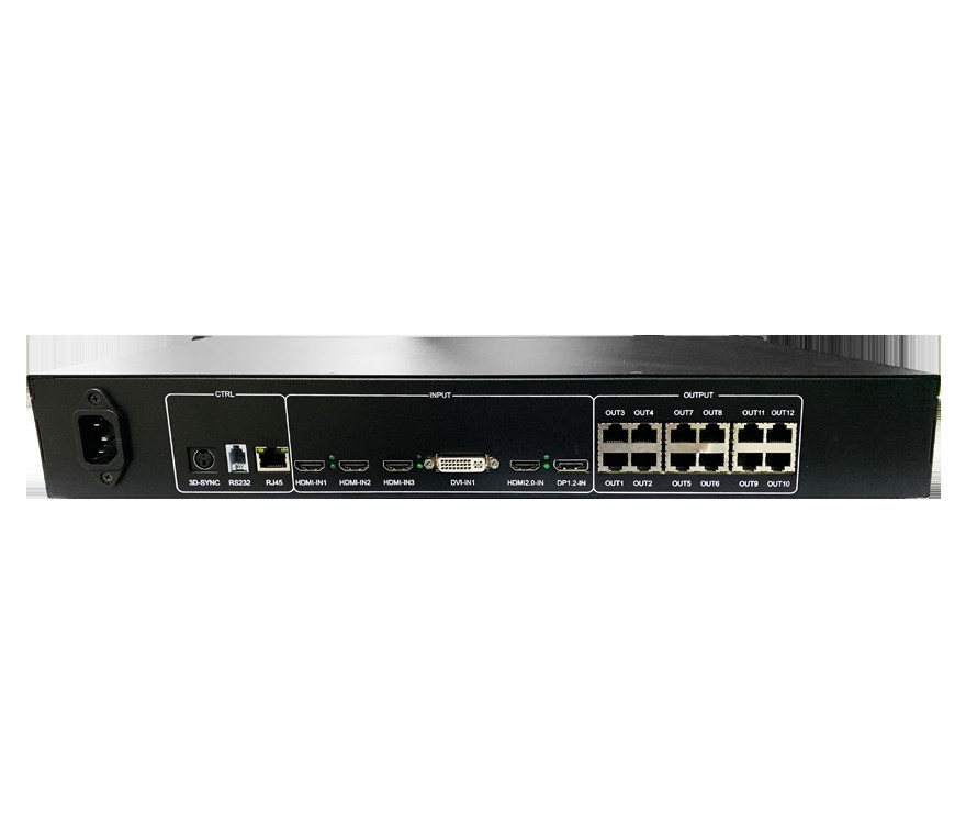 2 In 1 Video Processor S60S with 12 Ethernet Port 7.8 Million Pixels 8 Images Display