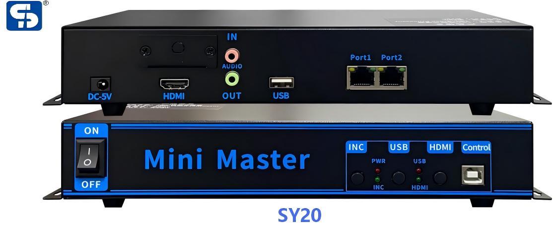 Sysolution Single Window Processor 2 In 1 SY20 2 Ethernet Outputs,1.3 million pixel capacity