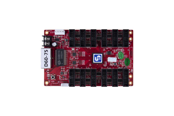 Sysolution receiving card D60-75, 12HUB75E ports for fine pitch led modules,led video wall