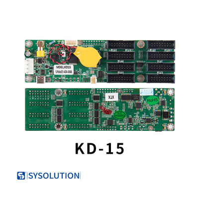 Small Size Stand-alone Cards KD15 with 7 HUB75 Ports ROM 256 MB