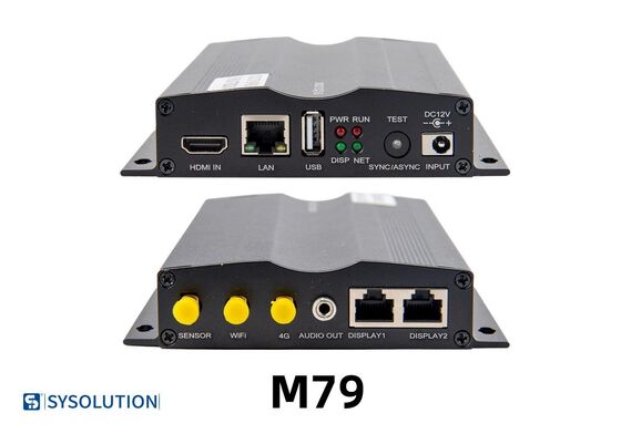 Sysolution Sync & Async Control Box M79B-L 2 Ethernet outputs 1.3 Million pixels