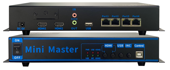 Sysolution Single window  2 in 1 Video Processor SY40 4 Ethernet Ports 2.5 million pixels