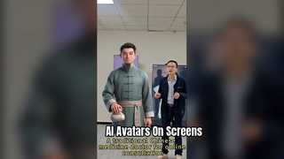 Sysolution AI Digital Human technology applied in LED and LCD screens